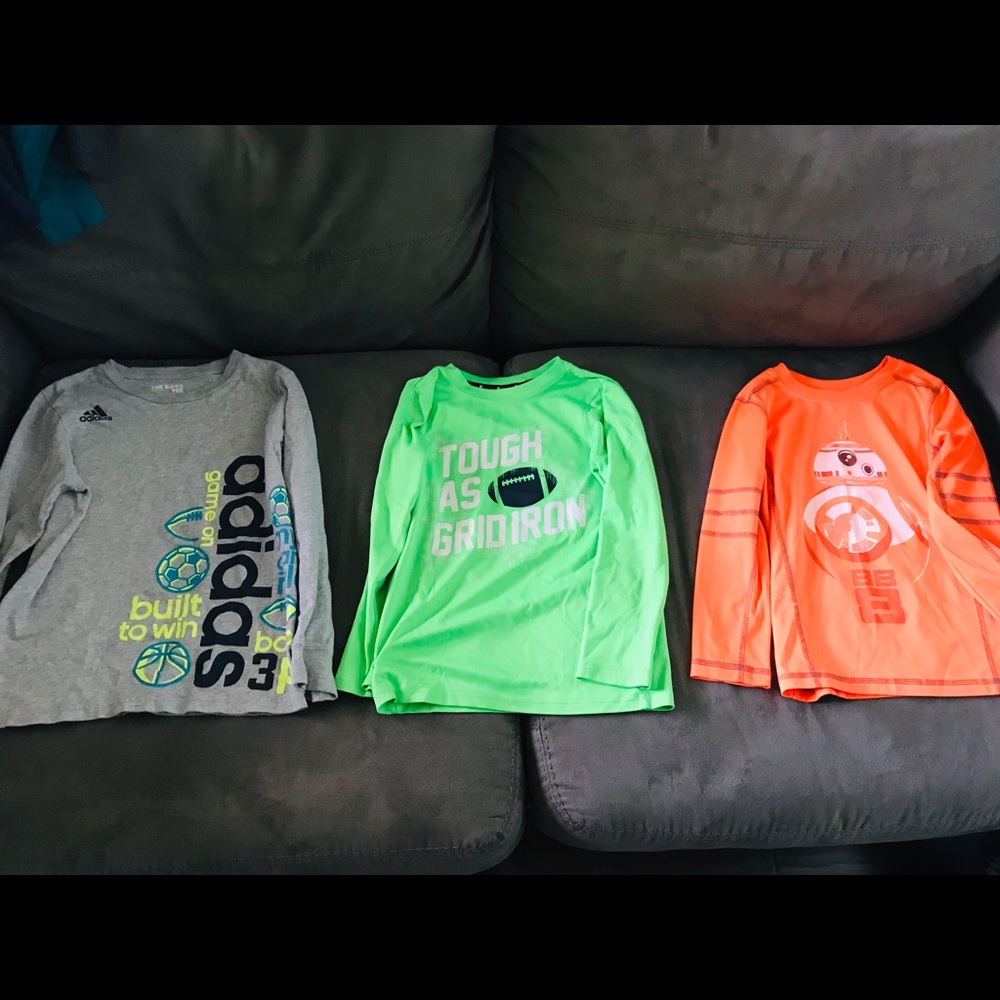 Boys long sleeve shirts